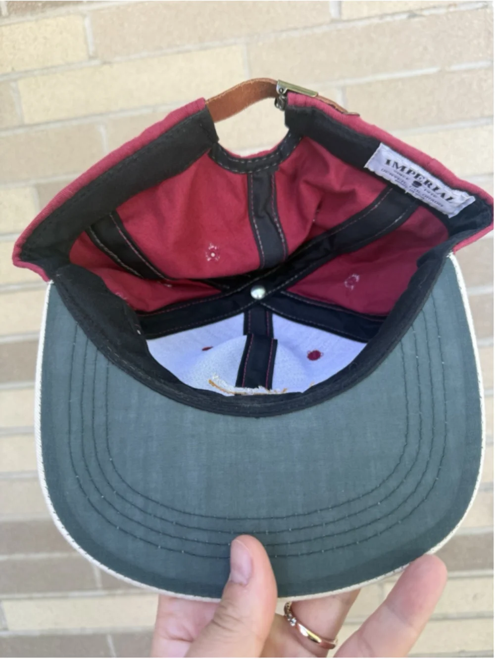 VTG Tuscan Arizon Retro Embroidered Imperial SnapBack Hat One Size Made In USA